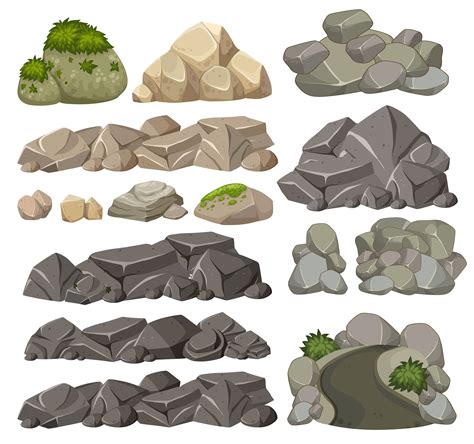 rock vector|rock free clip art.